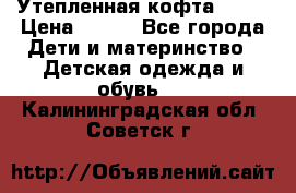 Утепленная кофта Dora › Цена ­ 400 - Все города Дети и материнство » Детская одежда и обувь   . Калининградская обл.,Советск г.